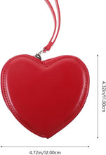 Cargar imagen en el visor de la galería, Monedero mini Corazón Rojo